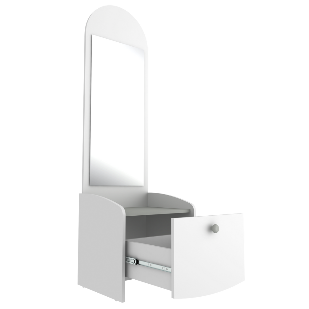 Commodes - 2969 Table de chevet Ternura avec miroir - MULTIMÓVEIS