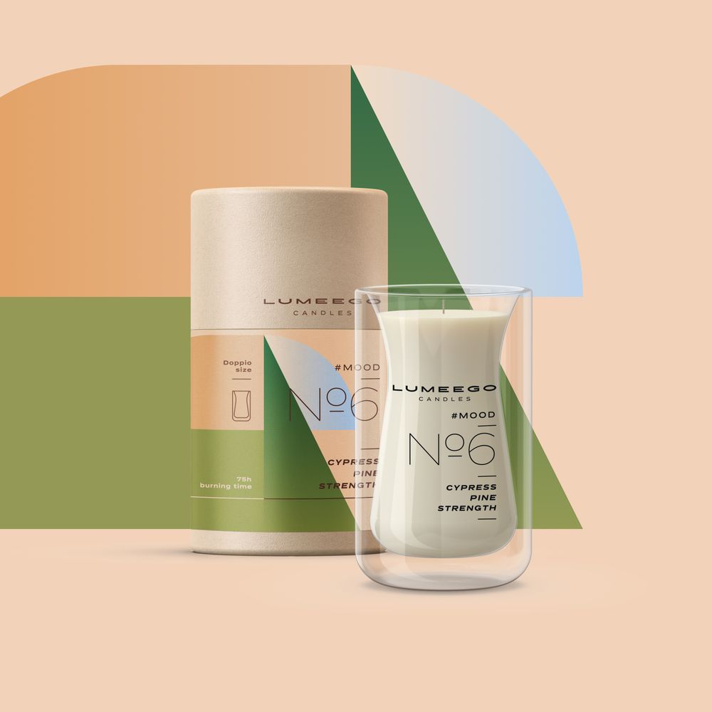 Decorative objects - Lumeego Candles Doppio Wave 250ml - LUMEEGO