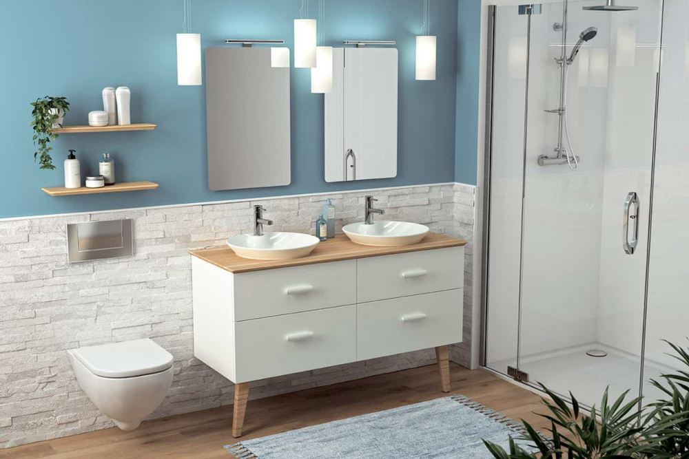 Commodes - Meuble salle de bain HYGGE - DECOTEC