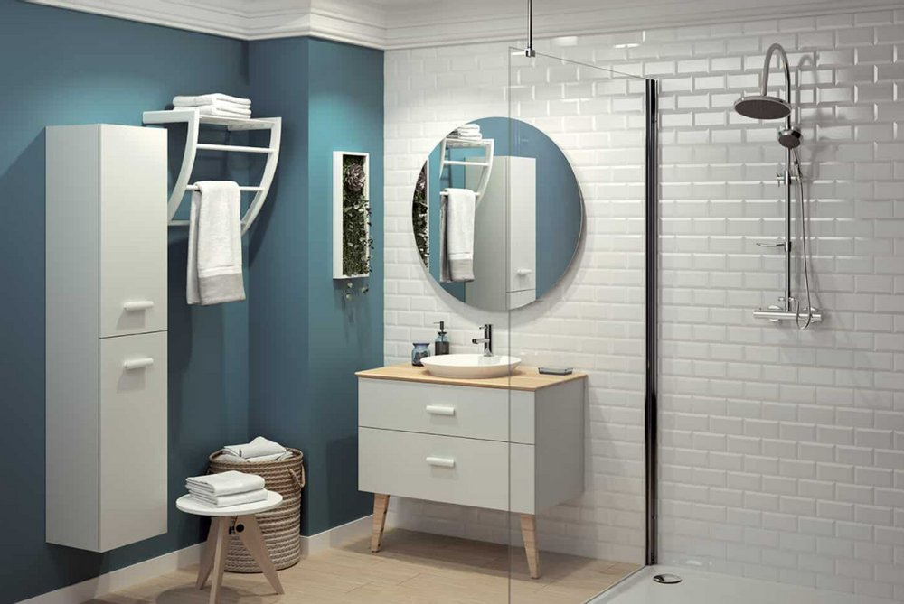 Commodes - Meuble salle de bain HYGGE - DECOTEC