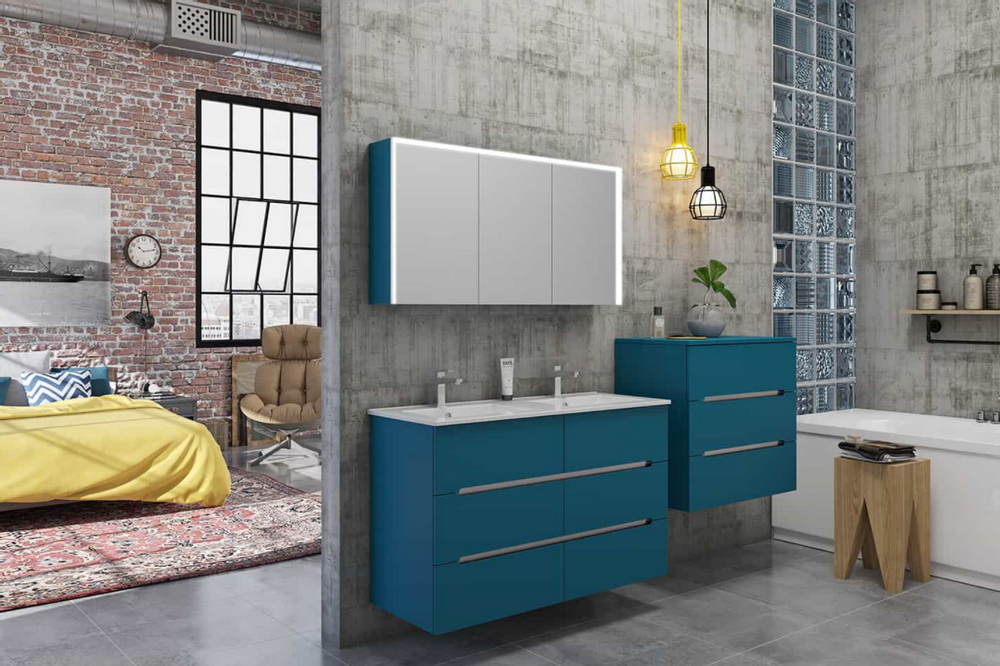 Chests of drawers - BENTO bathroom cabinet - DECOTEC