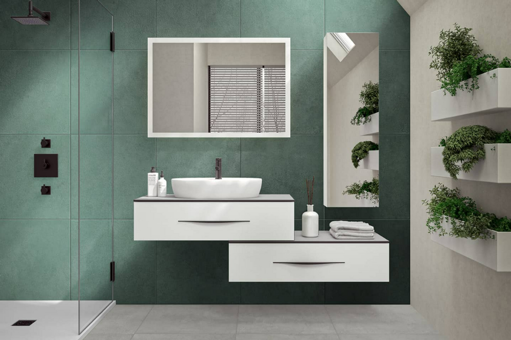 Chests of drawers - BENTO bathroom cabinet - DECOTEC