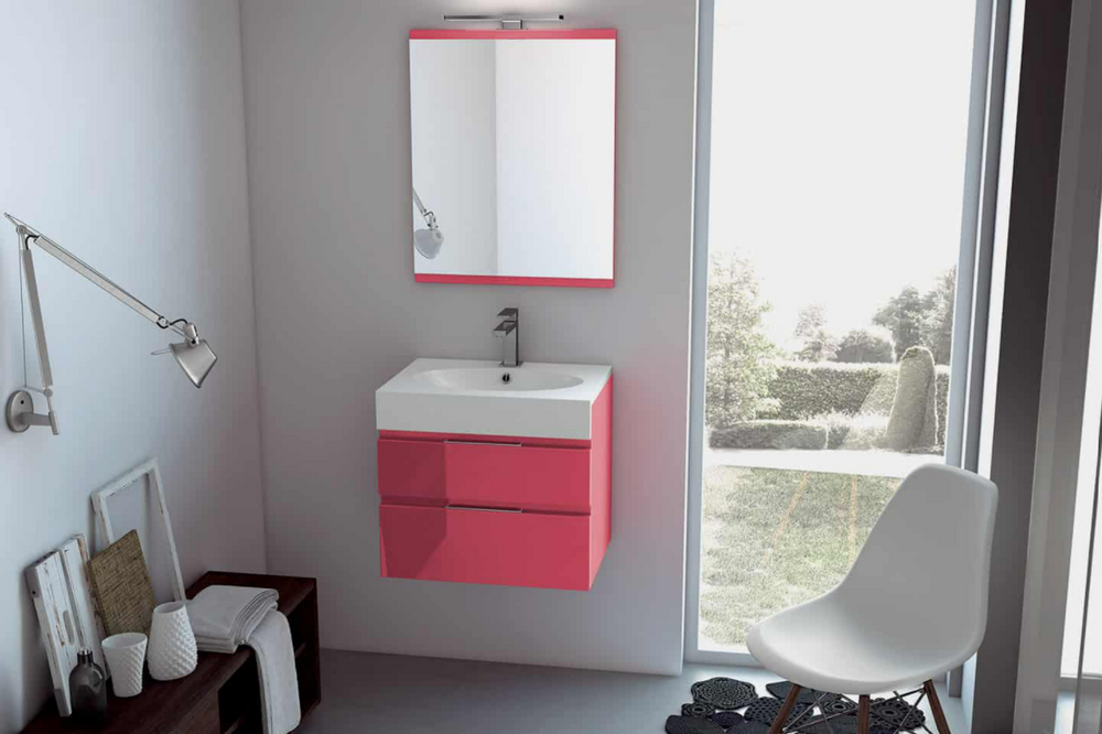 Chests of drawers - EGOIST low depth bathroom vanity unit (P41) - DECOTEC