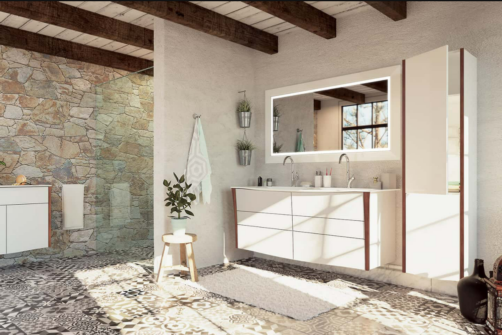 Commodes - Meuble salle de bain BELLAGIO - DECOTEC