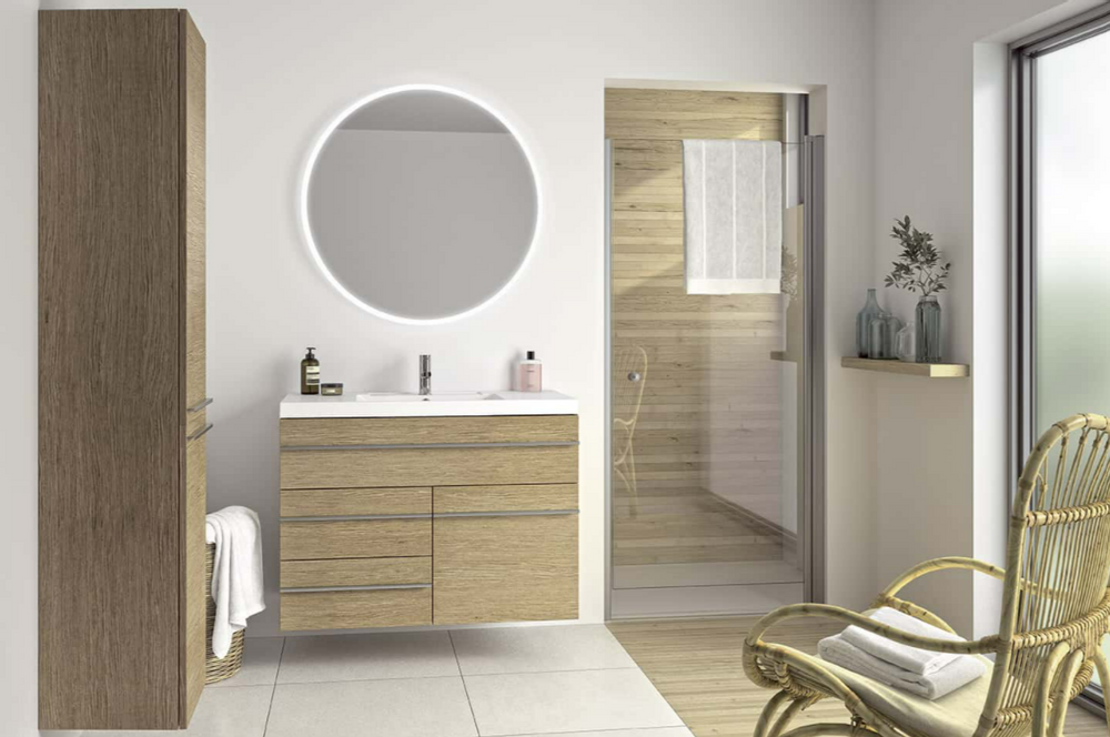 Chests of drawers - RIVOLI bathroom furniture - DECOTEC