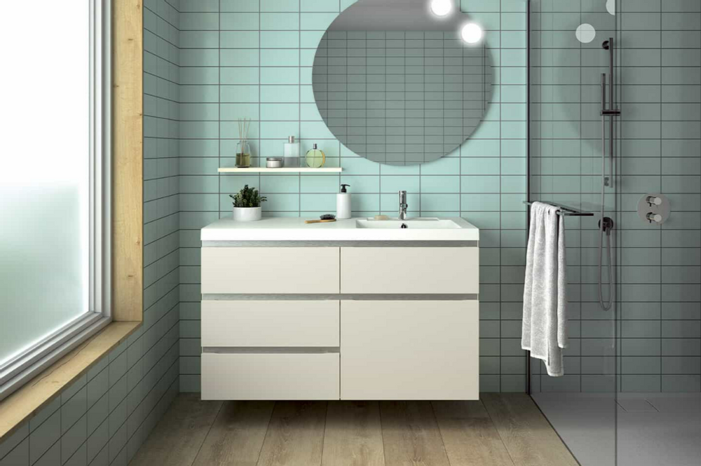 Chests of drawers - RIVOLI bathroom furniture - DECOTEC