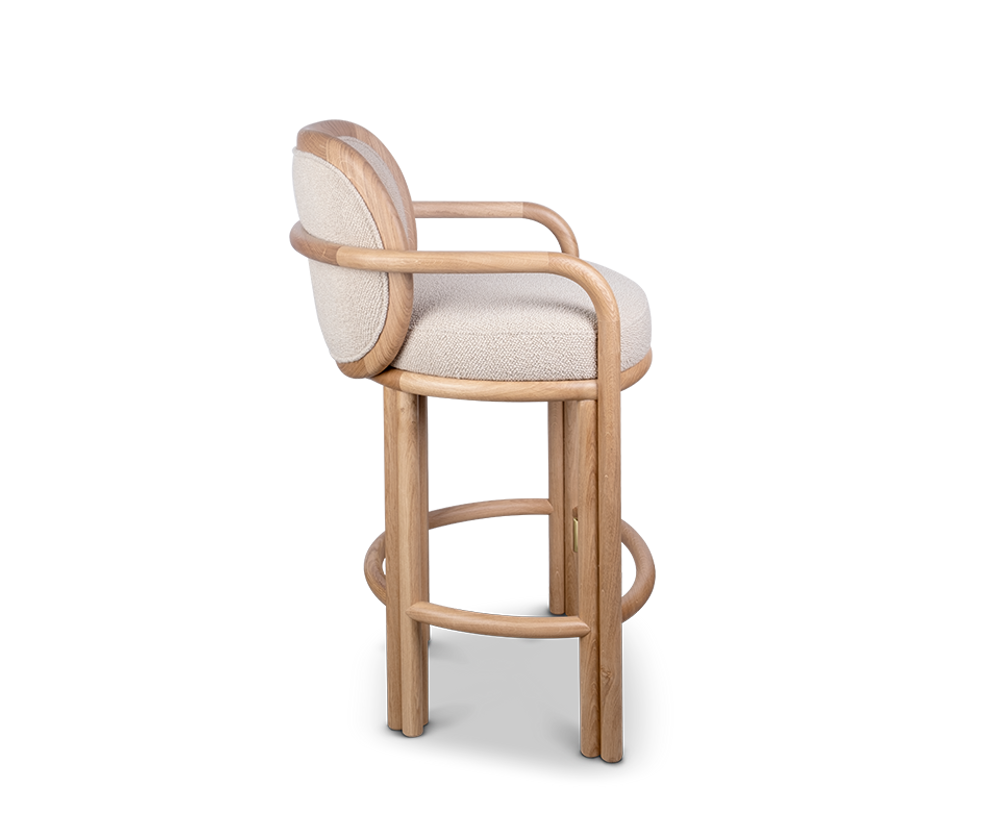 Chairs - James Bar Chair - WOOD TAILORS CLUB