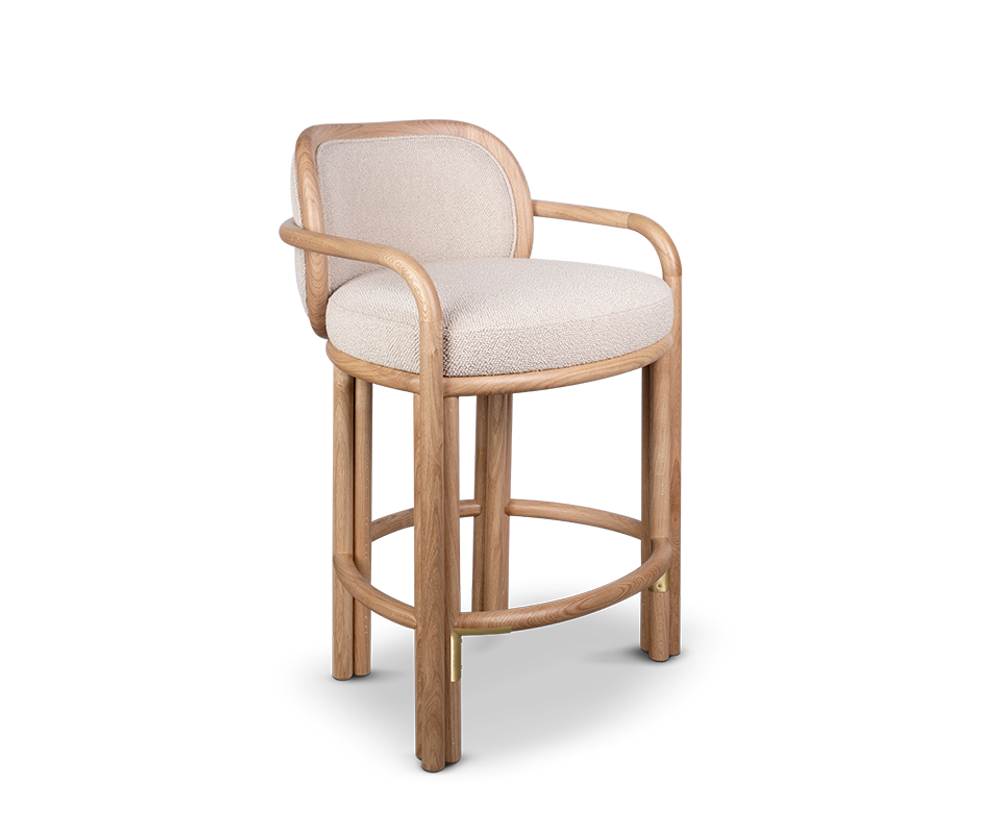 Chairs - James Bar Chair - WOOD TAILORS CLUB