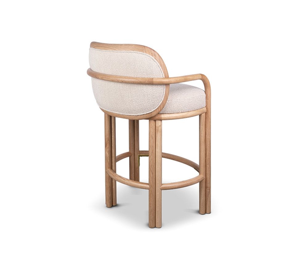 Chairs - James Bar Chair - WOOD TAILORS CLUB