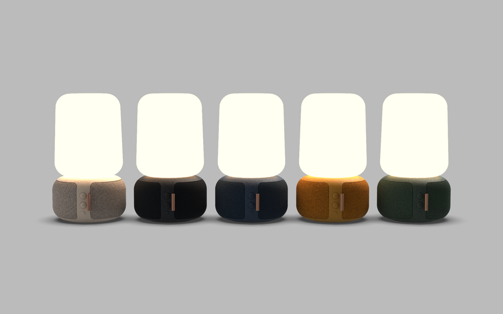 Accessoires de voyage - Haut-parleur bluetooth à lumière aLOOMI - KREAFUNK