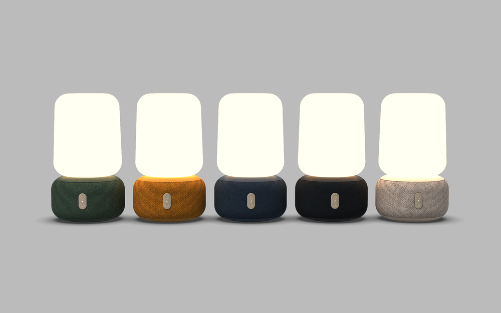 Accessoires de voyage - Haut-parleur bluetooth à lumière aLOOMI - KREAFUNK