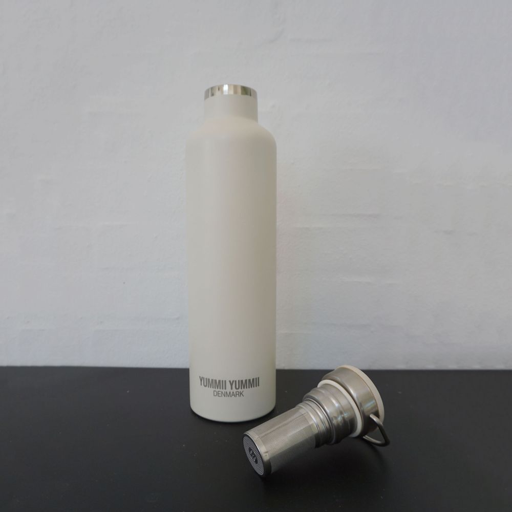 Children's mealtime - THERMOBOTTLE MEDIUM PEARL WHITE - YUMMII YUMMII