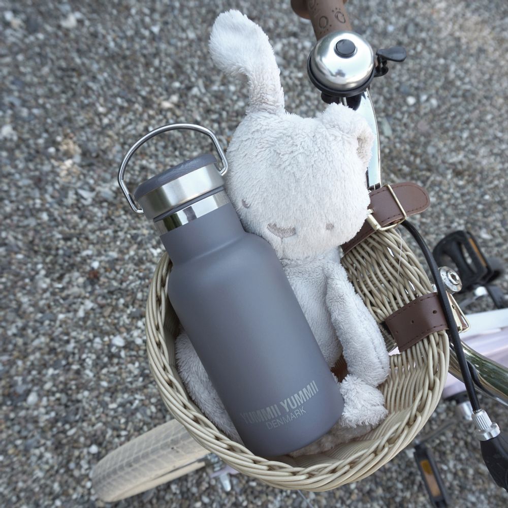 Children's mealtime - THERMOBOTTLE SMALL CHARCOAL - YUMMII YUMMII