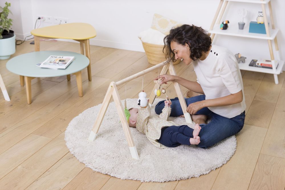 Children's games - Wooden Activity Arch - CLOUD B / LITTLE DUTCH