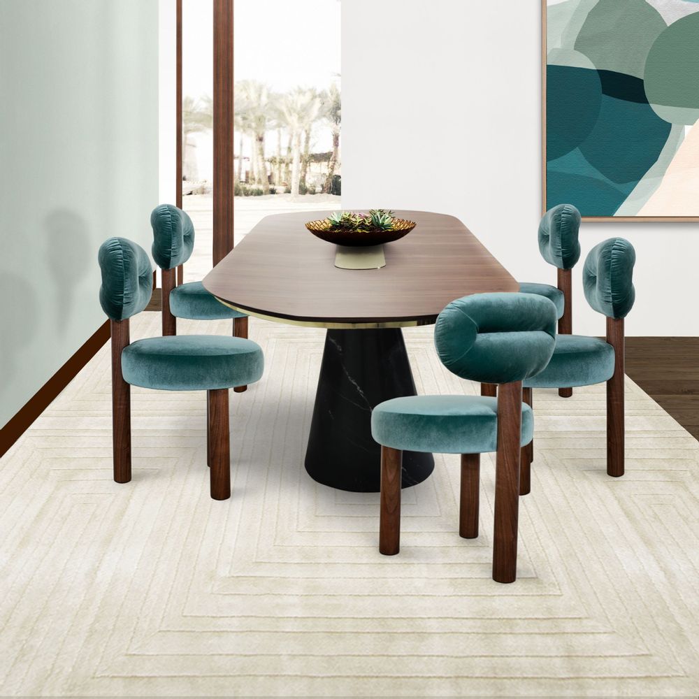 Tapis - Tapis White Garden - RUG'SOCIETY