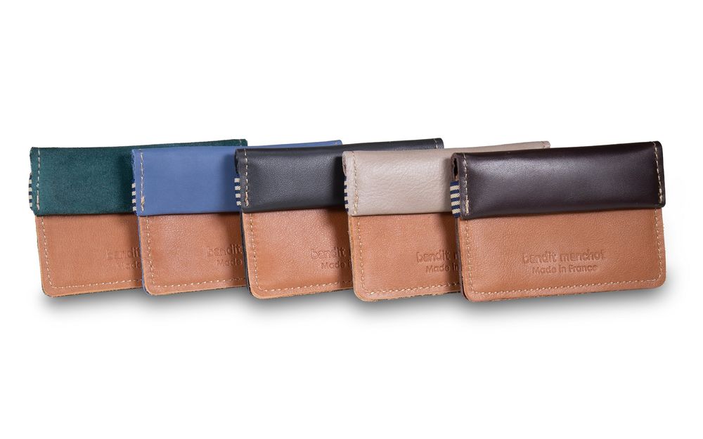 Leather goods - VERY SIMPLE MEN CARD HOLDER - BANDIT MANCHOT
