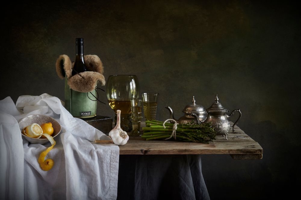 Gifts - KYWIE BOTTLE HOLDER or tote made of sheepskin, naturally insulating - KYWIE