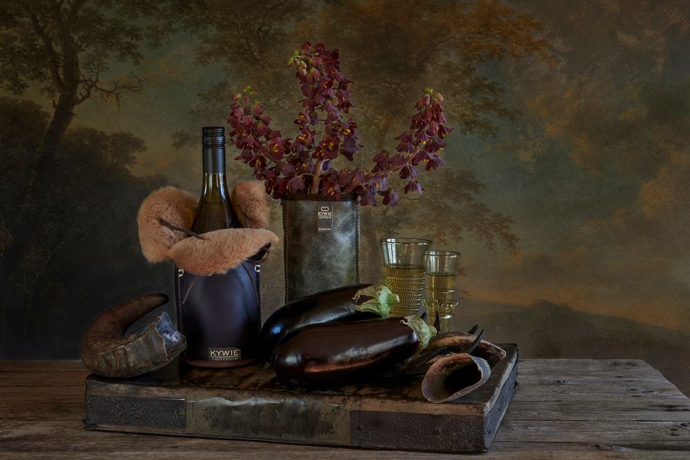 Gifts - KYWIE BOTTLE HOLDER or tote made of sheepskin, naturally insulating - KYWIE