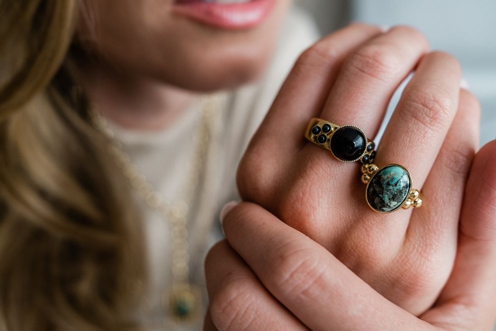Jewelry - VERMEIL ZORA RING - AGNES PARIS JEWELRY DESIGNER