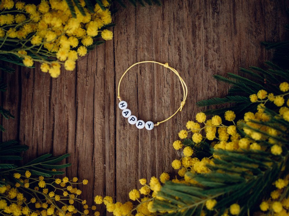 Bijoux - Bracelet à cordon lettres - OBI OBI