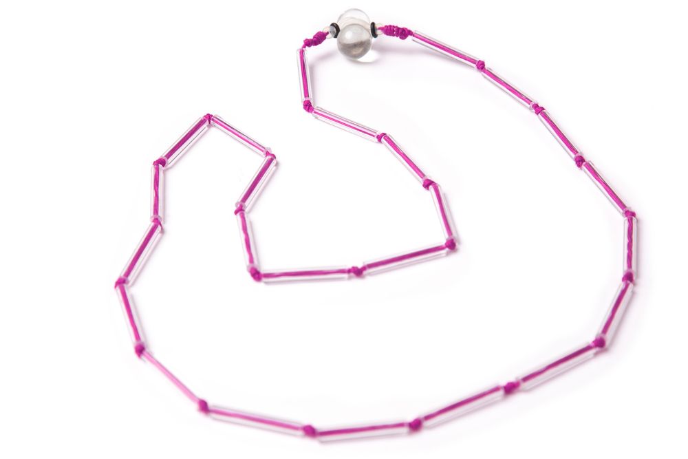 Bijoux - Collier chaîne - ANNCOX GLASS JEWELRY