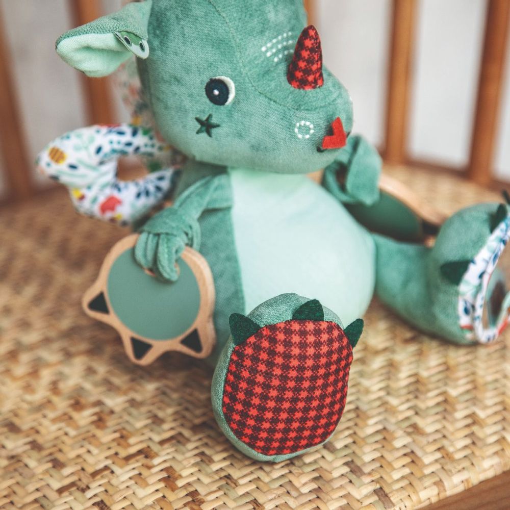 Toys - JOE MULTI ACTIVITY DRAGON PLUSH - LILLIPUTIENS