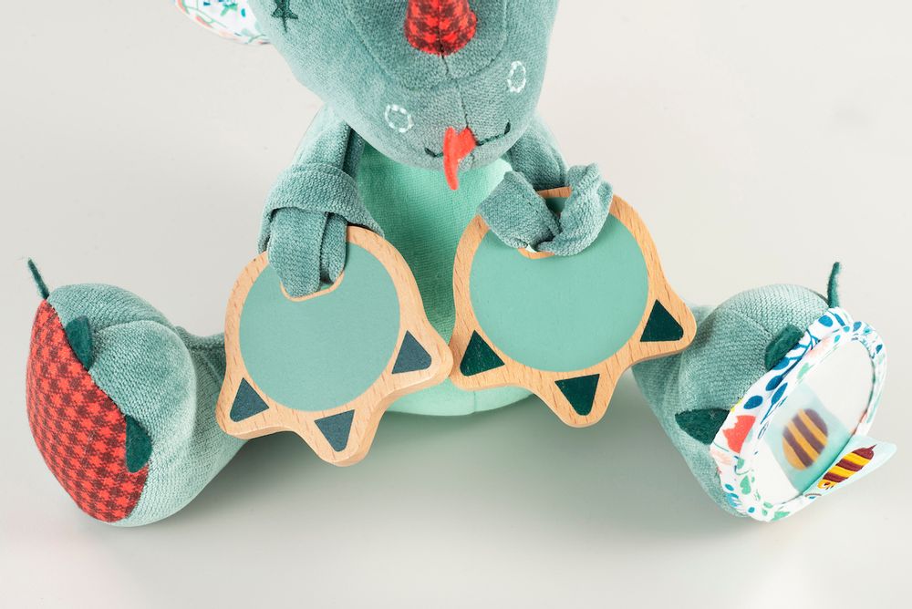 Toys - JOE MULTI ACTIVITY DRAGON PLUSH - LILLIPUTIENS