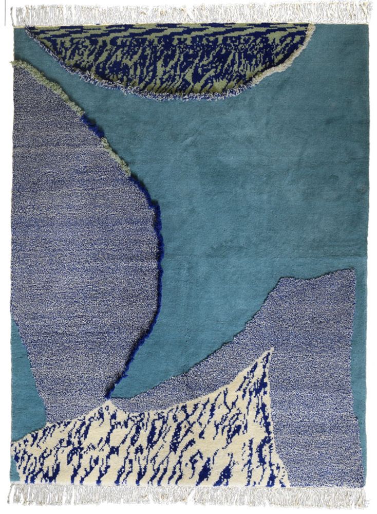 Design carpets - Rug "Aurélie's Waves” - PO! PARIS