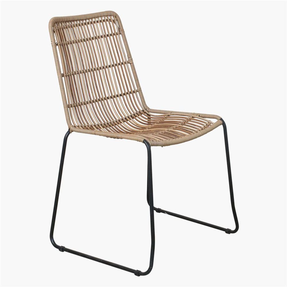 Mobilier et rangements pour bureau - Jane chaise naturelle slim - RAW MATERIALS