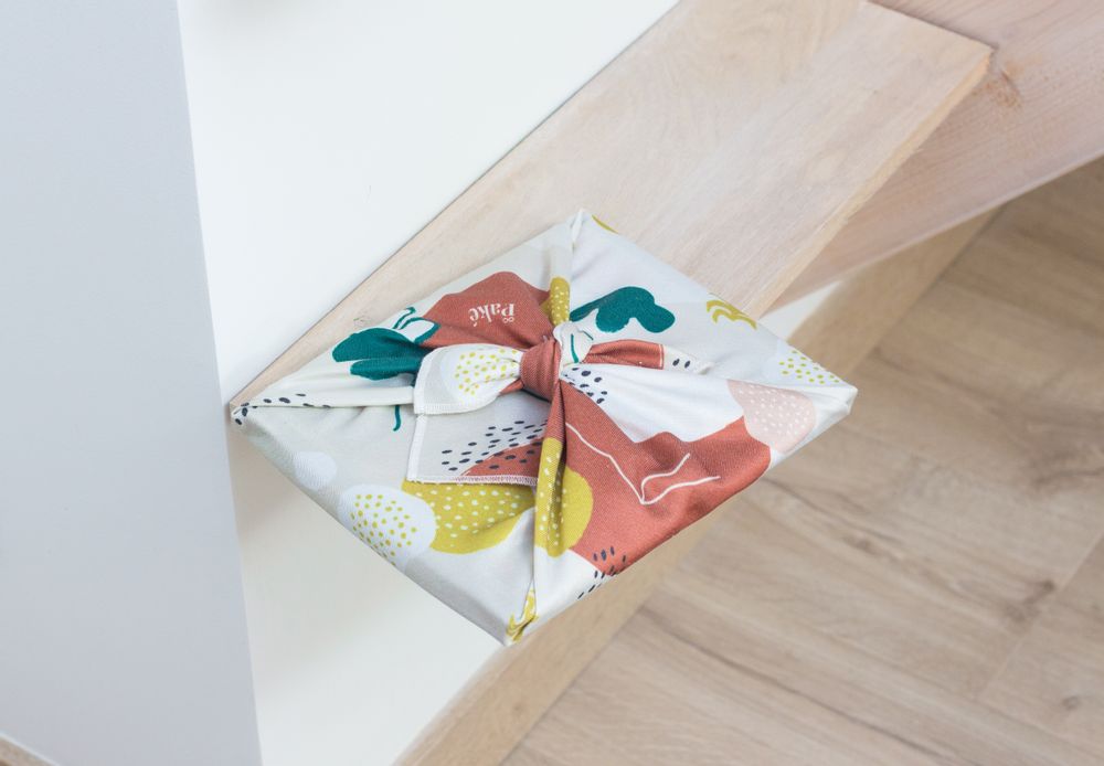 Gifts - Zero waste gift wrap (furoshiki) - Size 50 x 50 cm - PAKÉ