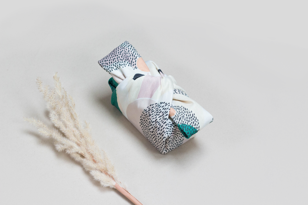 Gifts - Zero waste gift wrap (furoshiki) - Size 50 x 50 cm - PAKÉ