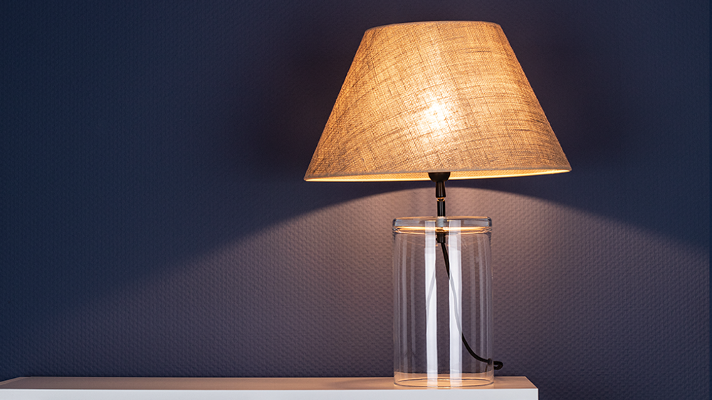 Desk lamps - JUTE Glass / made in EUROPE - BRITOP LIGHTING POLAND