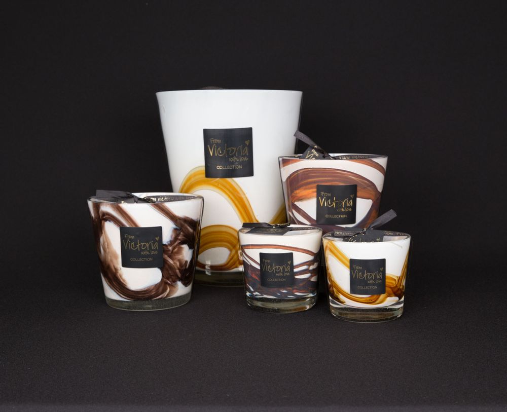 Bougies - Bougie " WAVE" - VICTORIA WITH LOVE COLLECTION