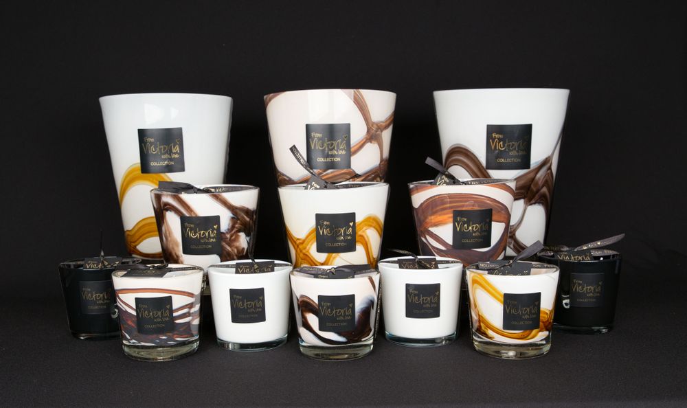 Bougies - Bougie " WAVE" - VICTORIA WITH LOVE COLLECTION