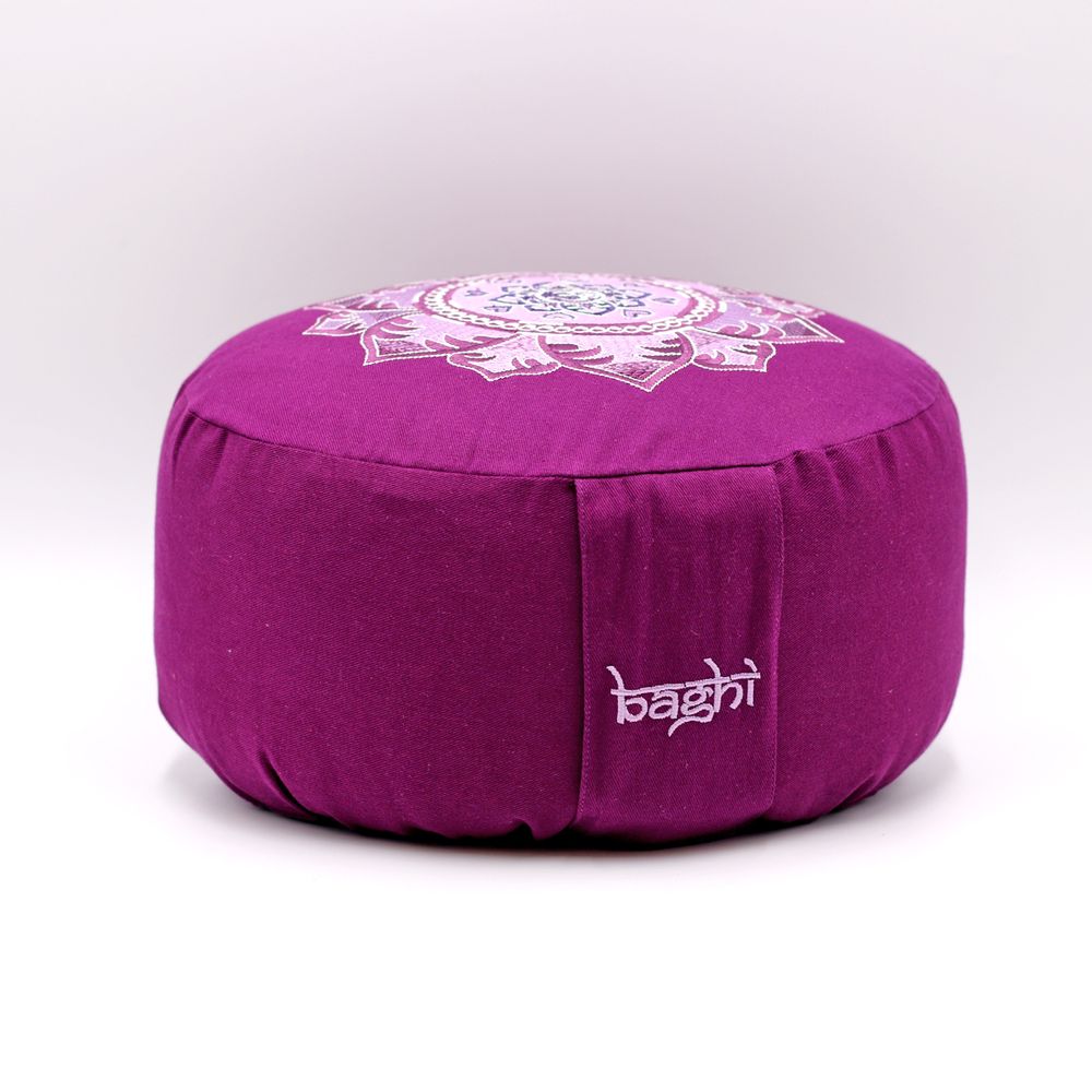 Comforters and pillows - embroidered meditation cushions - BAGHI FAIR LIFESTYLE