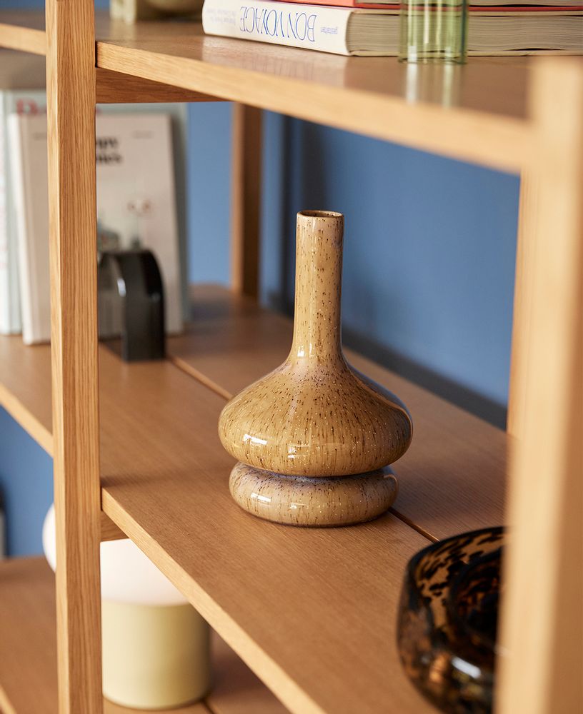 Vases - Vase, céramique, sable - HÜBSCH