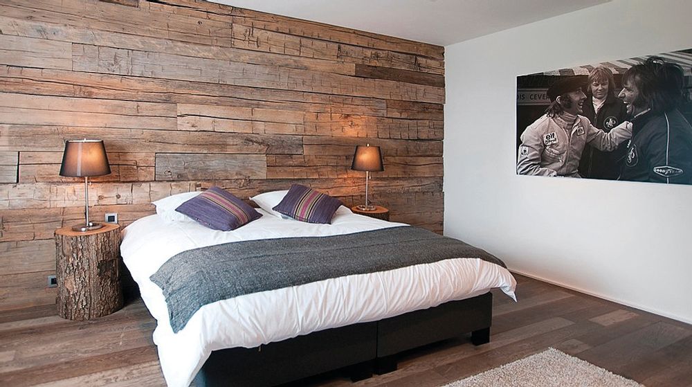 Wall panels - Old cladding recovered from century-old barns in Canada. - ATMOSPHÈRE ET BOIS