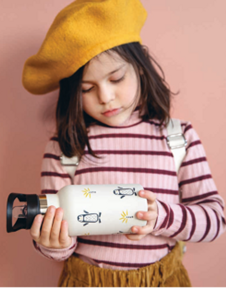 Accessoires enfants - Gourde thermos en acier inoxydable - FRESK