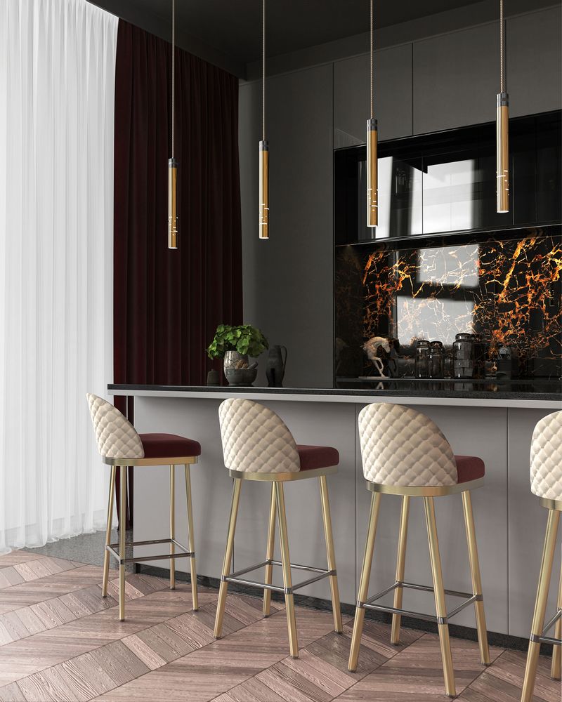 Tabourets pour collectivités - Tabouret de bar Penelope - CASTRO LIGHTING