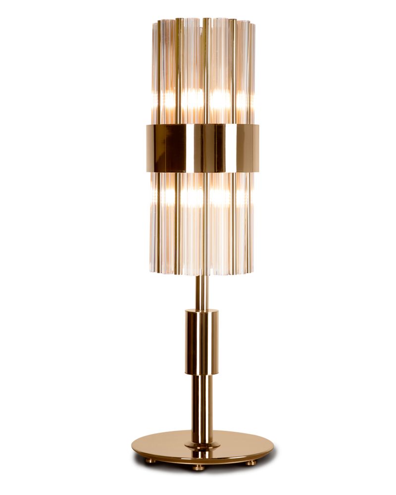Chambres d'hôtels - Lampe de table Halma - CASTRO LIGHTING