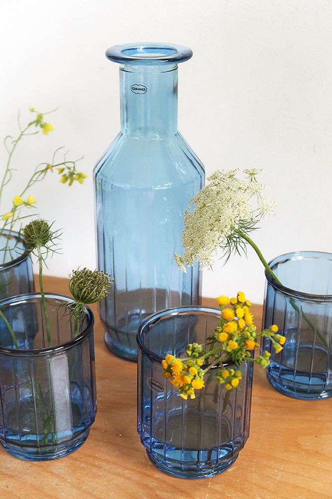 Food storage - Faceta: tumblers and decanters in 100% recycled glass - CAPVENTURE BV