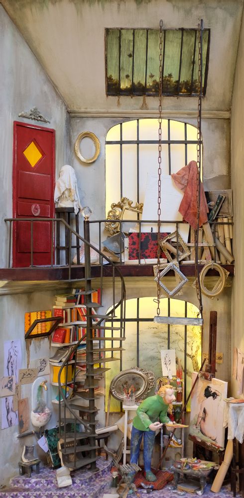 Unique pieces - PAINTER'S WORKSHOP - CHRISTIAN PAIX