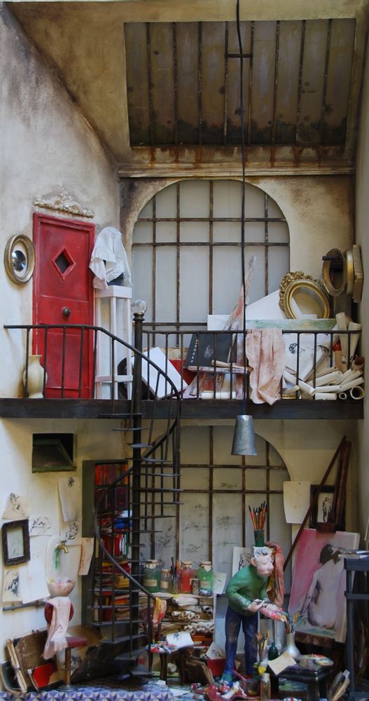 Unique pieces - PAINTER'S WORKSHOP - CHRISTIAN PAIX