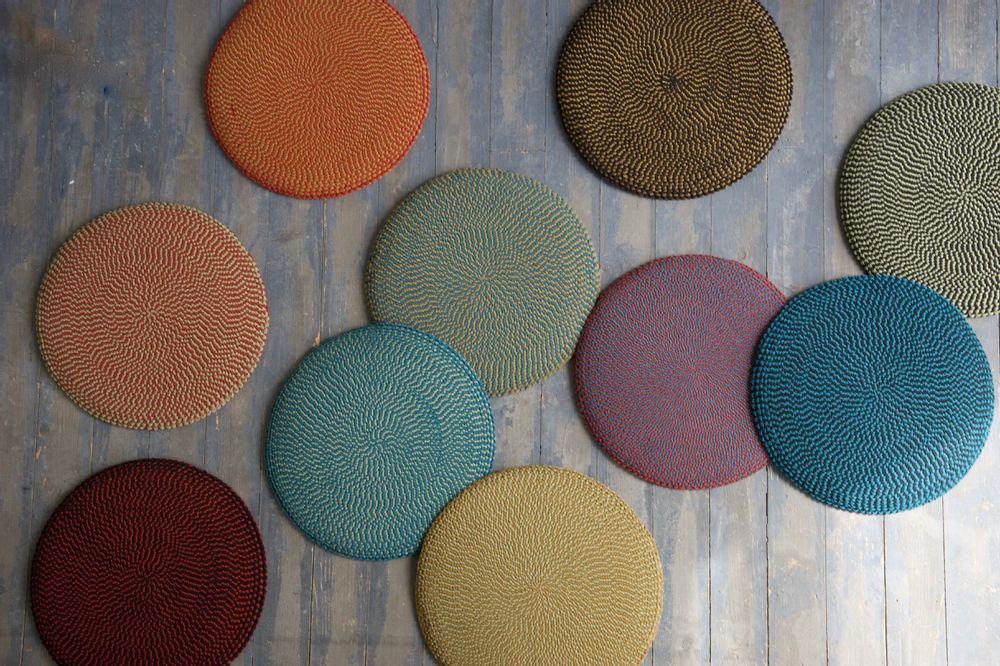 Coussins textile - Tapis/coussins Solstice 3 - LAURE KASIERS