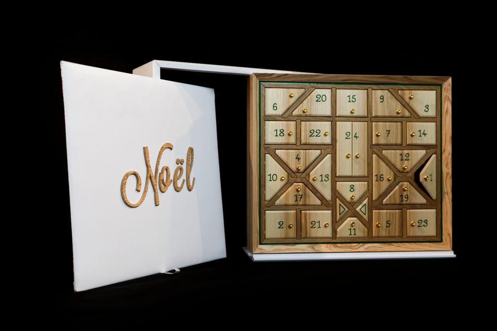 Pièces uniques - CALENDRIER DE NOËL. - ACILMAS