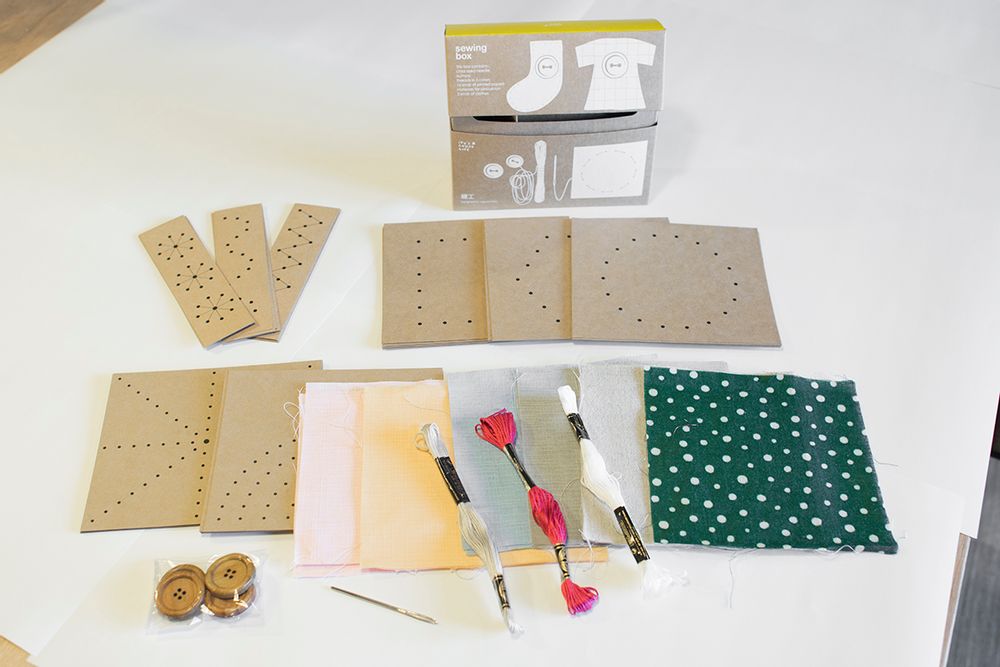 Cadeaux - Kit de couture eguchitoys_& boîte de découpage - FRESH TAIWAN