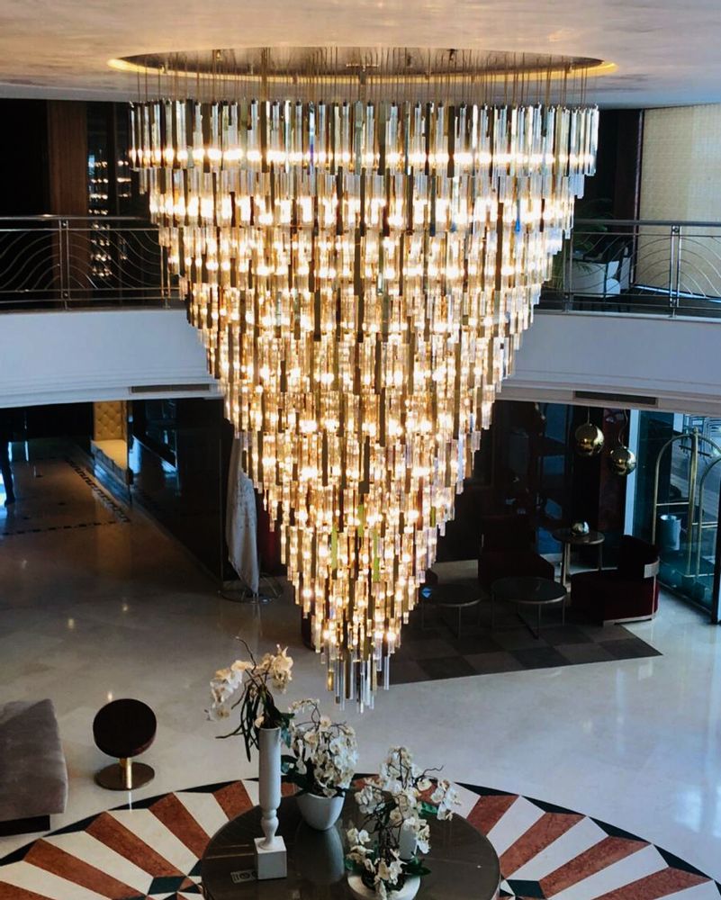 Chambres d'hôtels - Suspension Blaze - CASTRO LIGHTING