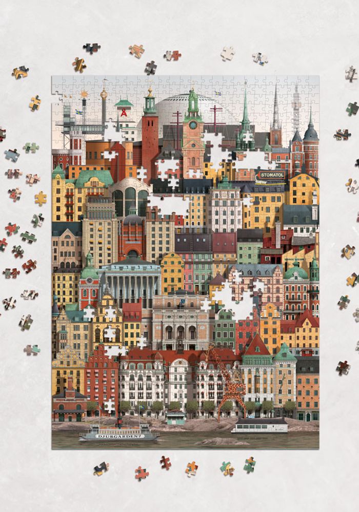 Cadeaux - Stockholm Puzzles (1000 pièces) - MARTIN SCHWARTZ