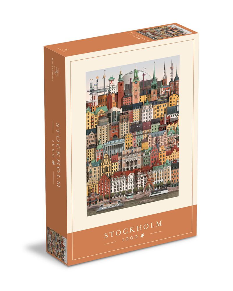Cadeaux - Stockholm Puzzles (1000 pièces) - MARTIN SCHWARTZ
