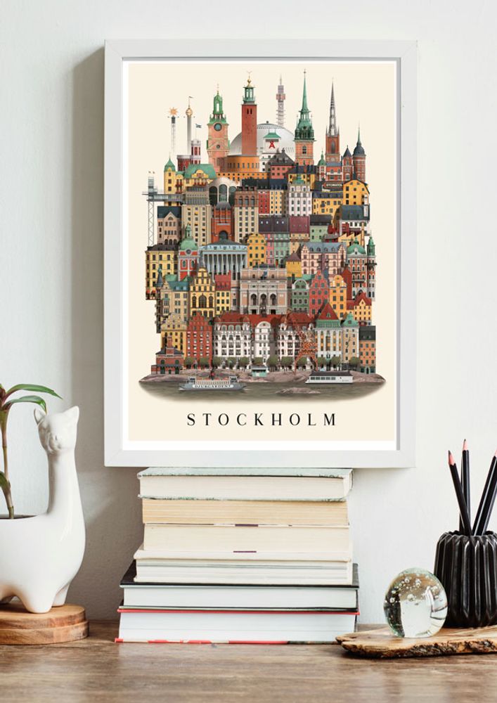 Office design and planning - Stockholm Poster - MARTIN SCHWARTZ